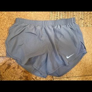 Nike Dri-Fit Running Shorts Small Gray